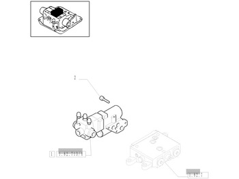 Valvul frenave NEW HOLLAND