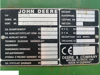 Pjesë këmbimi JOHN DEERE