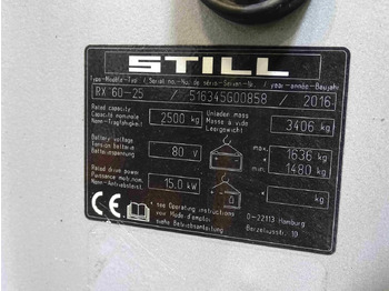 Pirun elektrik STILL RX60-25: foto 2
