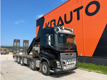 Autotransportues Volvo FH 16 750 8x4 HMF2620K-5 / WINCH / PLATFORM L=7100 mm: foto 4