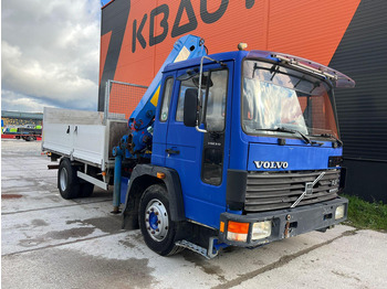 Kamion me karroceri të hapur, Kamion me vinç Volvo FL 608 4x2 PK 8200 / BOX L=4249 mm: foto 4