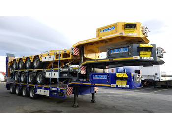 Gjysmë rimorkio me plan ngarkimi të ulët LIDER