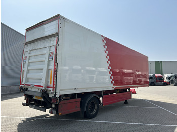 Gjysmë rimorkio me vagonetë të mbyllur Groenewegen Jumbo / City / Box / Laadklep 2500 kg / APK TUV 11-25: foto 2