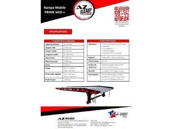 Rampa e ngarkimit i ri AZ RAMP-PRIME PRIME WLO + 8 . Industrial Mobil Loading Ramp: foto 4 Rampa e ngarkimit i ri AZ RAMP-PRIME PRIME WLO + 8 . Industrial Mobil Loading Ramp: foto 4