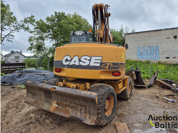 Ekskavator me goma Case WX 145: foto 4