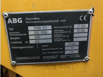 Shtrues asfalti ABG TITAN 325 and runs and runs: foto 5