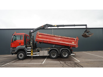Lizingu i MAN TGS 28.400 6X6 2 SIDE TIPPER WITH HMF 1643 CRANE 376.400KM MAN TGS 28.400 6X6 2 SIDE TIPPER WITH HMF 1643 CRANE 376.400KM: foto 1 Lizingu i MAN TGS 28.400 6X6 2 SIDE TIPPER WITH HMF 1643 CRANE 376.400KM MAN TGS 28.400 6X6 2 SIDE TIPPER WITH HMF 1643 CRANE 376.400KM: foto 1