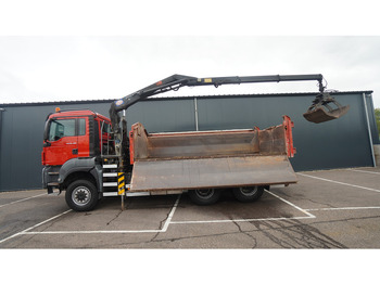 Lizingu i MAN TGS 28.400 6X6 2 SIDE TIPPER WITH HMF 1643 CRANE 376.400KM MAN TGS 28.400 6X6 2 SIDE TIPPER WITH HMF 1643 CRANE 376.400KM: foto 2 Lizingu i MAN TGS 28.400 6X6 2 SIDE TIPPER WITH HMF 1643 CRANE 376.400KM MAN TGS 28.400 6X6 2 SIDE TIPPER WITH HMF 1643 CRANE 376.400KM: foto 2