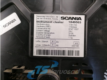 Paneli i aparateve për Kamioni Scania Dashboard 1849503: foto 3