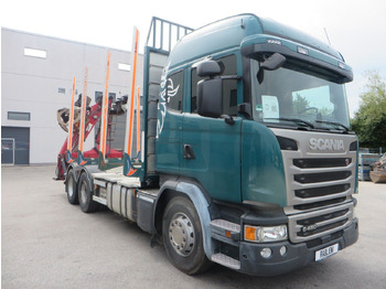 Kamion për transport druri, Kamion me vinç Scania G450 6x4Timber: foto 2 Kamion për transport druri, Kamion me vinç Scania G450 6x4Timber: foto 2