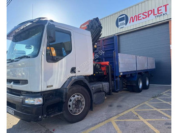 Kamion me karroceri të hapur RENAULT Premium 370