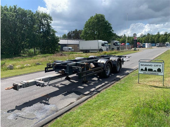 Transportjer kontejnerësh/ Rimorkio me karroceri të çmontueshme KEL-BERG