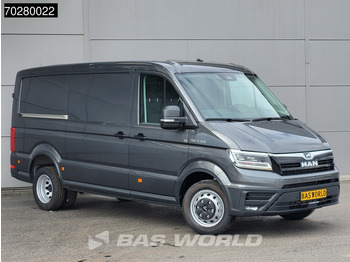 Furgon i ri MAN TGE 5.160 Uniek! Dubbellucht 2025-Model Automaat L3H2 Laag Dak ACC Navi LED Airco Camera Parkeersensoren CarPlay Euro6 L2H1 10m3 Airco: foto 5