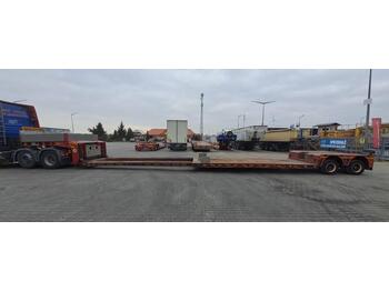 Gjysmë rimorkio me plan ngarkimi të ulët Doll 2 osiowy Tiefbett zawieszenie hydrauliczne: foto 1