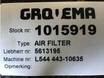 Sistemi i marrjes së ajrit LIEBHERR