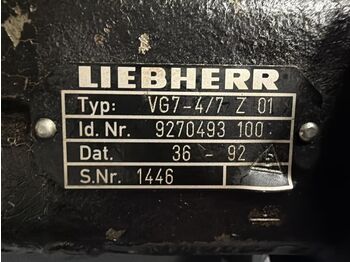 Sistemi hidraulik Liebherr Pilot Control Unit: foto 3 Sistemi hidraulik Liebherr Pilot Control Unit: foto 3