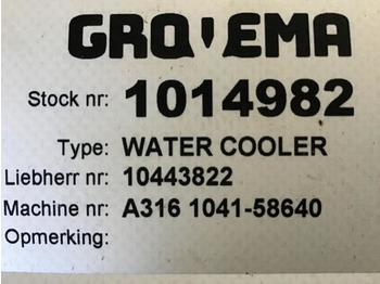 Radiatori Liebherr Watercooler: foto 3