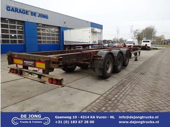 Transportjer kontejnerësh/ Gjysmë rimorkio me karroceri të çmontueshme RENDERS