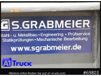 Gjysem rimorkio për transport druri FLIEGL SDS01, Langholz, Containeraufbau, Liftachse,: foto 5