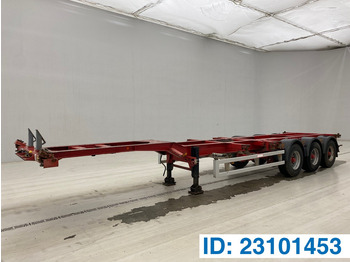 Transportjer kontejnerësh/ Gjysmë rimorkio me karroceri të çmontueshme RENDERS