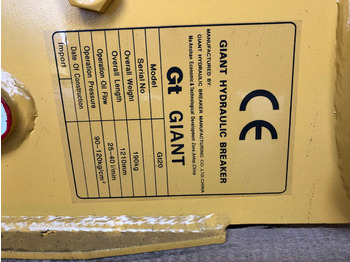 Çekiç hidraulik i ri Diversen Giant GT20 190 kg breaker: foto 3