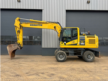 Ekskavator me goma KOMATSU PW180