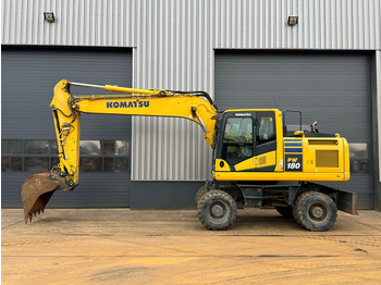 Ekskavator me goma KOMATSU PW180