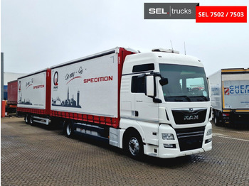 Kamion me tendë MAN TGX 18.470 4X2 LL/Intarder/Aluklap./Durchlade/6D: foto 3