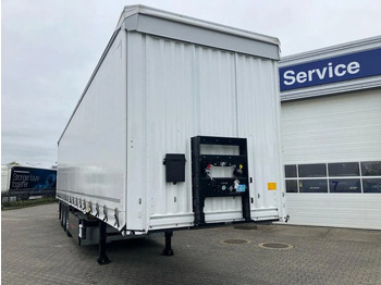 Gjysmë rimorkio me tendë i ri Kässbohrer SCS X+ / 90 - 12 / 27 Schuifzeilen multiplex vloer met palletkist 30 Europallets: foto 2