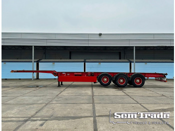 Transportjer kontejnerësh/ Gjysmë rimorkio me karroceri të çmontueshme