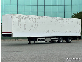 Gjysmë rimorkio me vagonetë të mbyllur