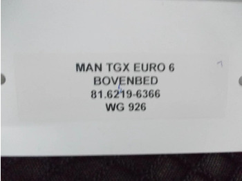 Kabina dhe interier për Kamioni MAN TGX 81.62919-6366 BOVENBED EURO 6: foto 3