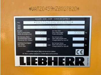 Fadrom me goma Liebherr L580 Loghandler: foto 4