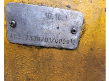 Aksi i përparmë për Makineri bujqësore Jcb 530-105 Front axle differential unit complete   18.16/1 18.16:1,  18.16:1, 453/3338: foto 2