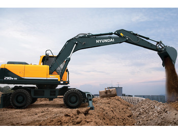 Ekskavator me goma HYUNDAI R210