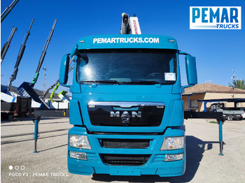 Kamion vetëshkarkues, Kamion me vinç MAN TGS 26.480 6X2 GRUA MULTILIFT: foto 2