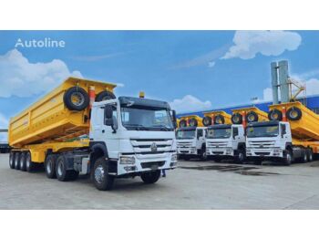 Gjysmë-kamion i ri HOWO 6X4 Mining Dumper Truck for Quarry sites: foto 1