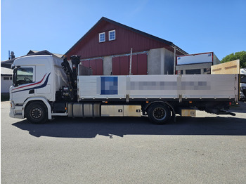 Kamion me karroceri të hapur, Kamion me vinç Scania P320: foto 2 Kamion me karroceri të hapur, Kamion me vinç Scania P320: foto 2