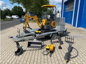 Miniekskavator BERGER KRAUS
