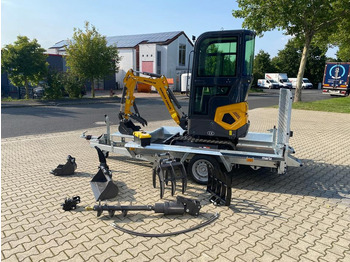 Miniekskavator Minibagger BK1250KJSR + Tieflader + Zubehör *INKL.19% MWST*BERGER KRAUS*VERSTELLFAHRWERK* KUBOTA*SOFORT!*: foto 4