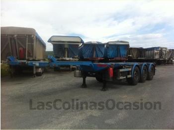 Transportjer kontejnerësh/ Gjysmë rimorkio me karroceri të çmontueshme VLASTUIN FT-43-03-V: foto 1