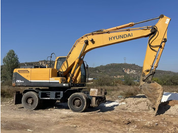 Ekskavator me goma HYUNDAI 210W-9: foto 3