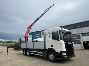 Kamion me karroceri të hapur SCANIA R 450