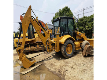 Fadromë me shkarkim nga prapa Second hand with good condition cat 420f backhoe loader 4x4 caterpillar 420f backhoe loaders in stock in shanghai yard: foto 4