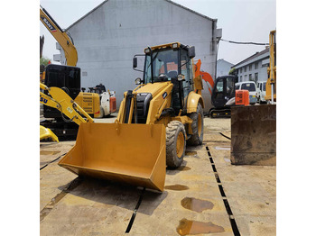 Fadromë me shkarkim nga prapa Second hand with good condition cat 420f backhoe loader 4x4 caterpillar 420f backhoe loaders in stock in shanghai yard: foto 5