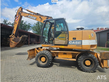 Ekskavator me goma 2008 Case  WX 165: foto 4