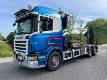 Transportjer kontejnerësh/ Kamion me karroceri të çmontueshme SCANIA R 480