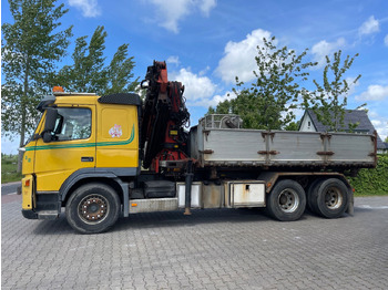 Kamion vetëshkarkues, Kamion me vinç Volvo FM 12.380 .380 with Palfinger PK27000 with jib and tipper box: foto 2