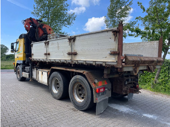 Kamion vetëshkarkues, Kamion me vinç Volvo FM 12.380 .380 with Palfinger PK27000 with jib and tipper box: foto 3