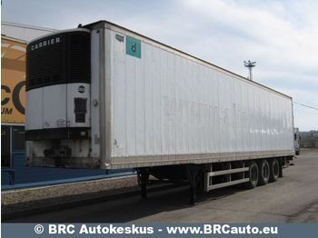 Gjysmë rimorkio frigorifer Krone SDR27 Wabash: foto 1